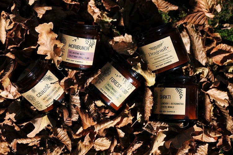 Naturalne świece sojowe